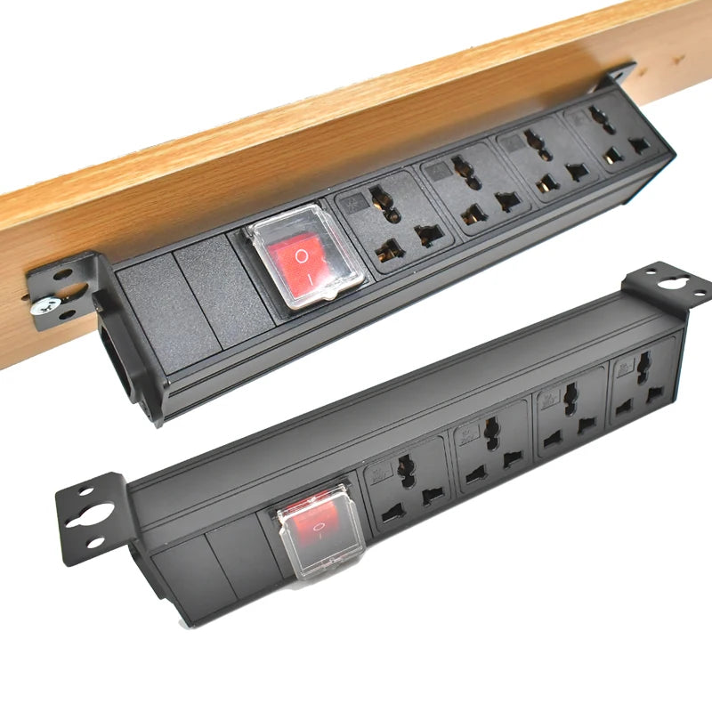 Ổ Điện PDU C14 Âm Bàn 10A Văn Phòng Đa Năng - Daisan Mart