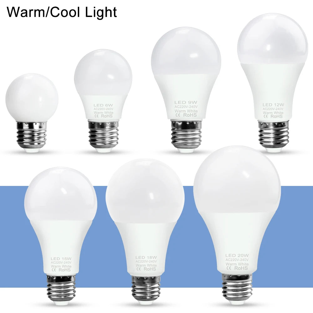 Multi-function LED Bulb E27/E14 3W-20W For Home