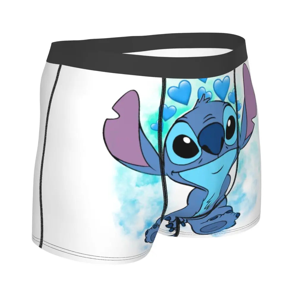 Quần Sịp Nam Lilo Stitch Thoải Mái Phong Cách Anime