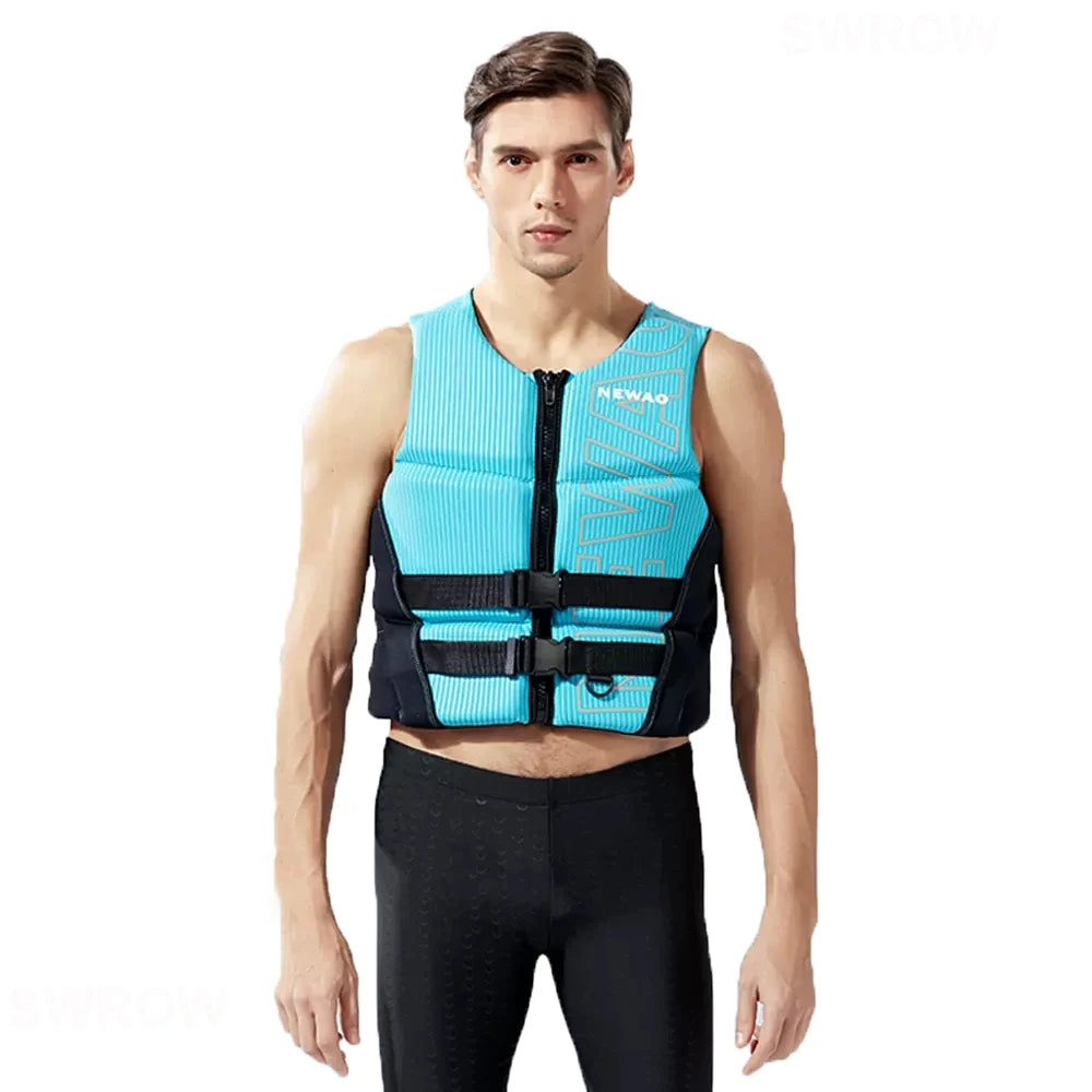 Life Vest for Adults Kayak KiteSurf Jet Ski Life Jacket Motorboats Raft Rescue Swim Drifting Boat Wakeboard Fishing Life Jackets