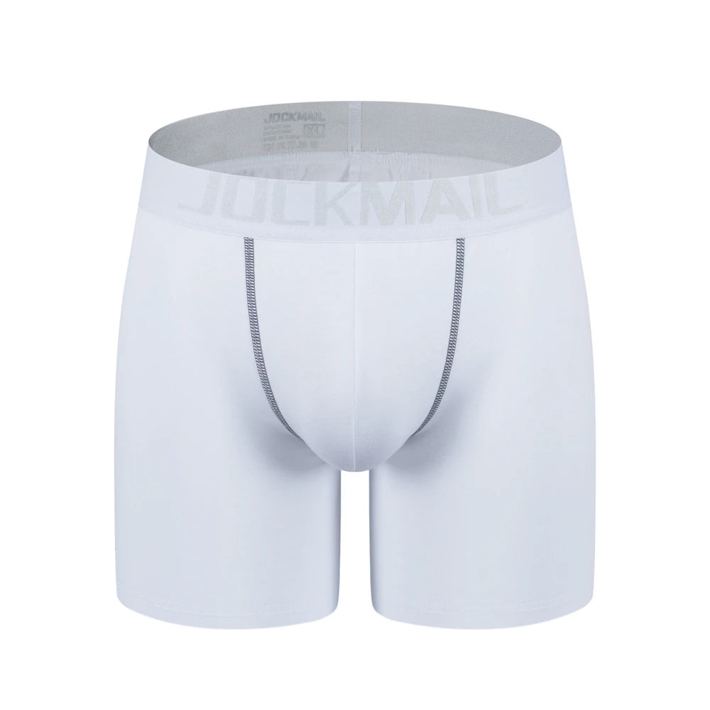 Men's Breathable Cotton Padded Butt Underwear with Removable Pads