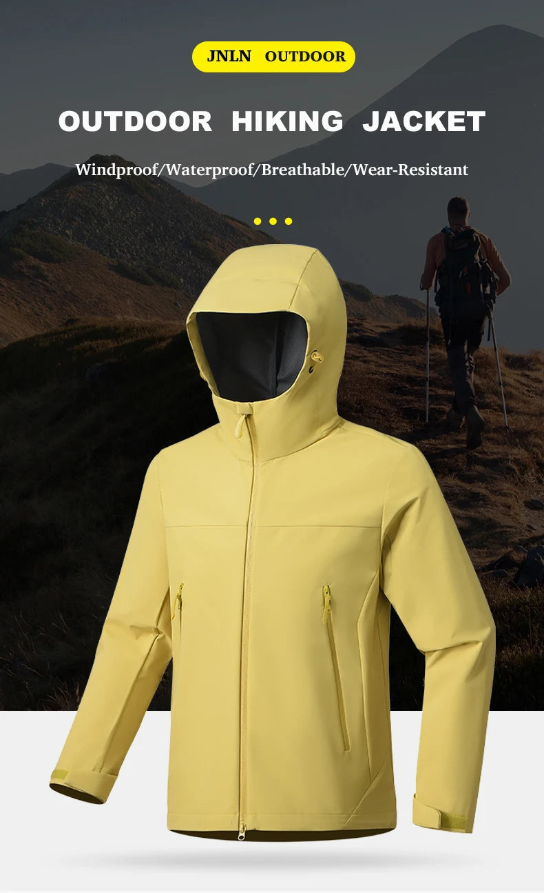 Áo Khoác Chống Nước Thể Thao Leo Núi JNLN Unisex