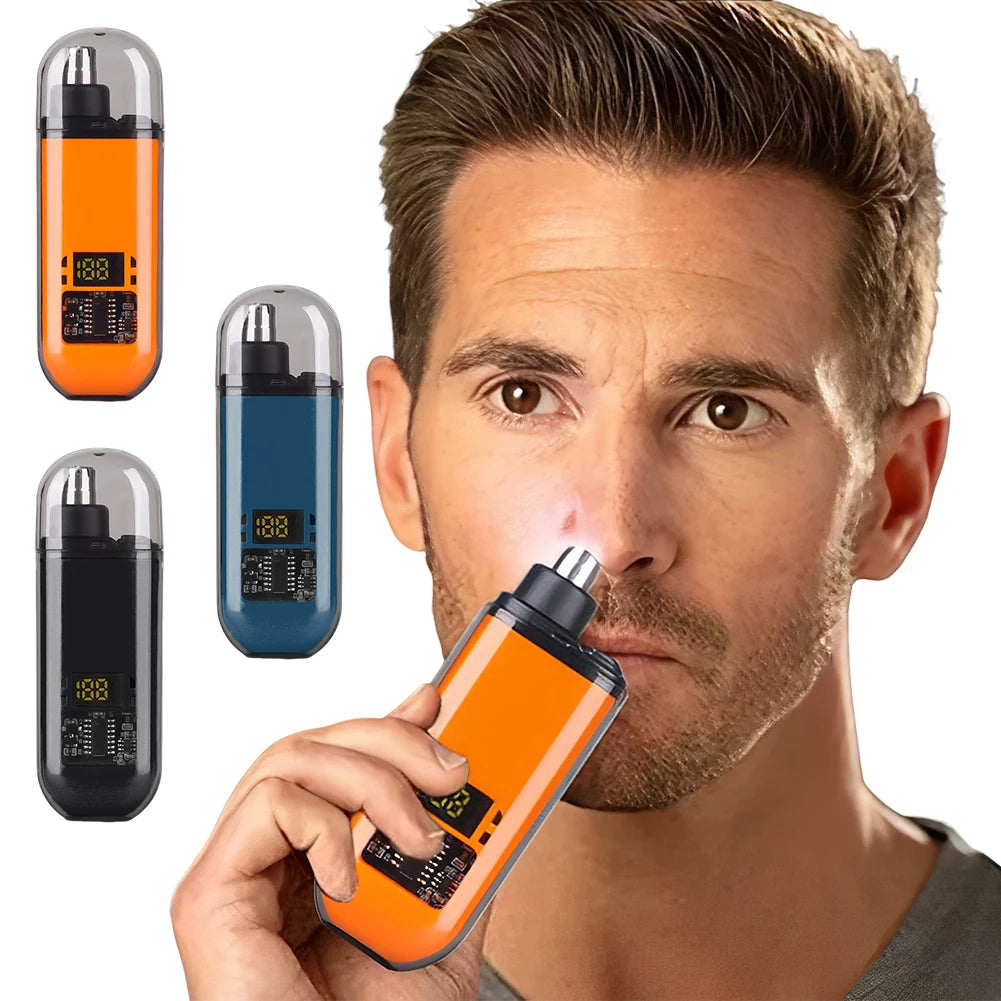 Tông Đơ Cắt Lông Mũi Tai Sạc USB Tiện Lợi Cho Nam