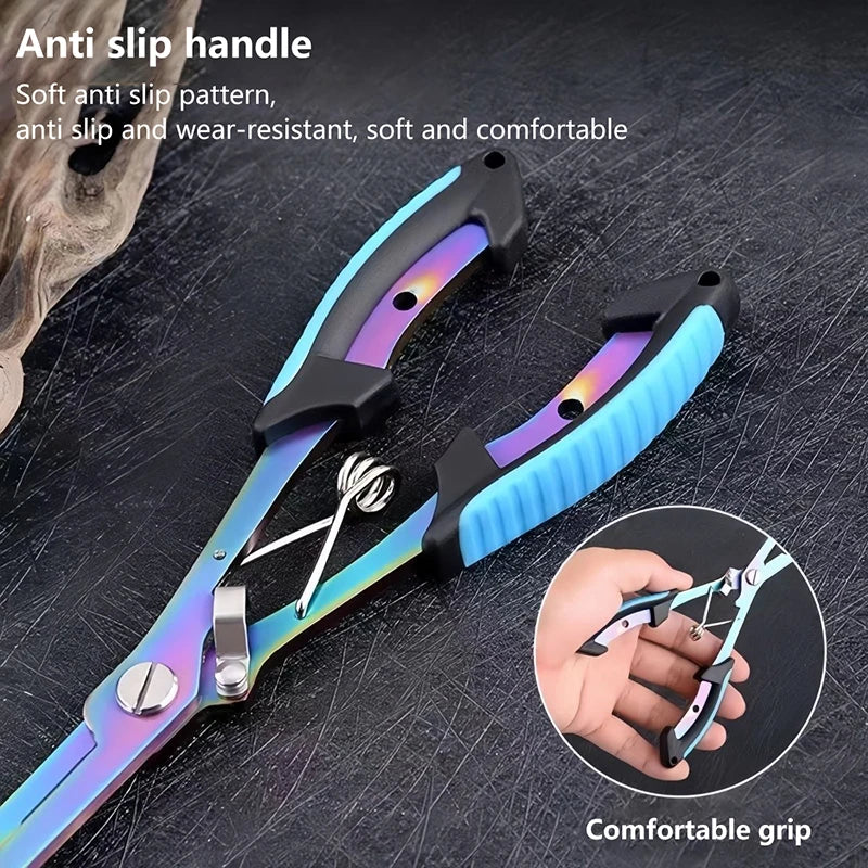 Kìm Cắt Câu Cá Đa Năng Chống Trượt Thép Không Gỉ