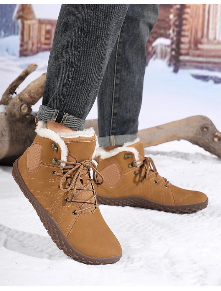 Zero Drop Warm Waterproof Unisex Winter Shoes