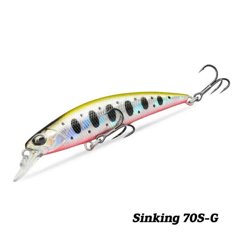 Mồi Câu TSURINOYA DW75 70mm 8.9g Cho Cá Chìm Nước Ngọt