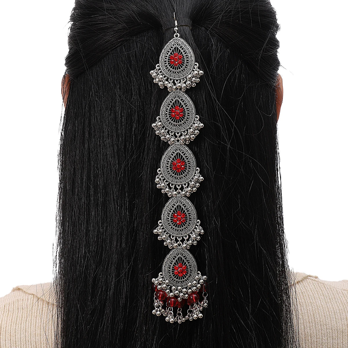 Luxurious Women's Boho Rhinestone Hair Clip