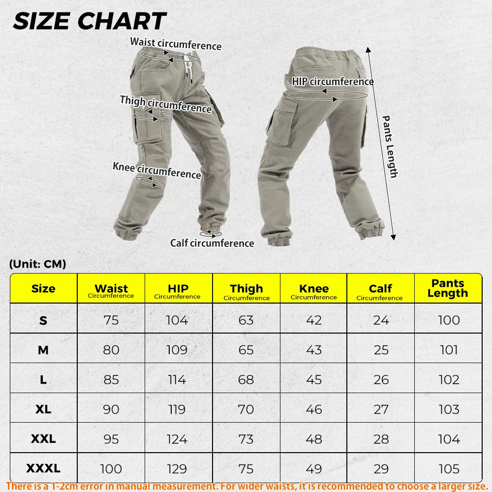 Quần Moto Nam Cargo Túi Lớn Co Giãn Đi Xe Ngoài Trời