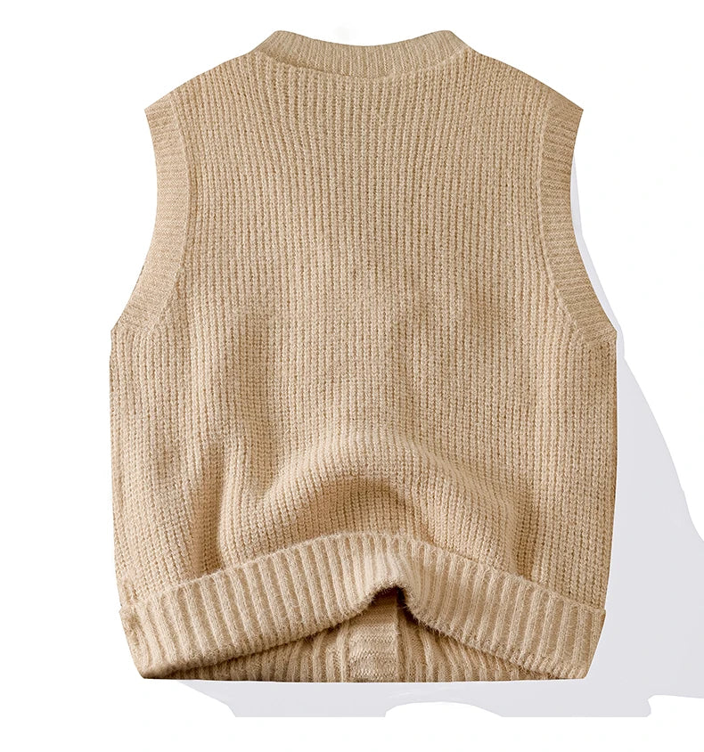 Áo Len Nam Đa Năng Thời Trang Cổ V Vest Không Tay - Daisan Mart
