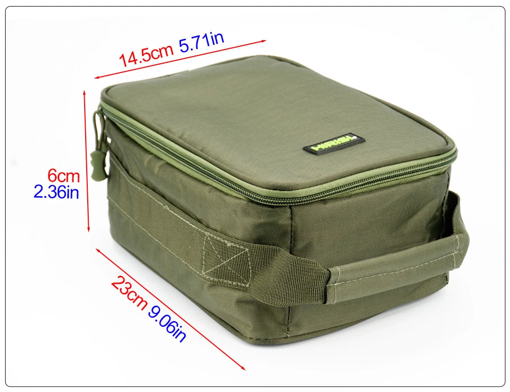 Túi Câu Cá Hirisi Chống Nước Đa Năng 3 Ngăn Điều Chỉnh