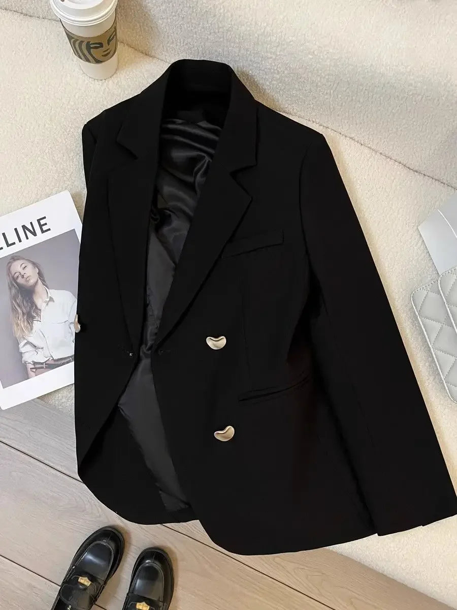 Women's Office Blazer - Stylish Korean Autumn Jacket