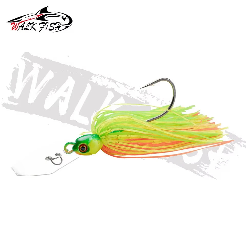 Mồi Câu Cá WALK FISH: Lưỡi Xoay Sắc Nét 7-21g