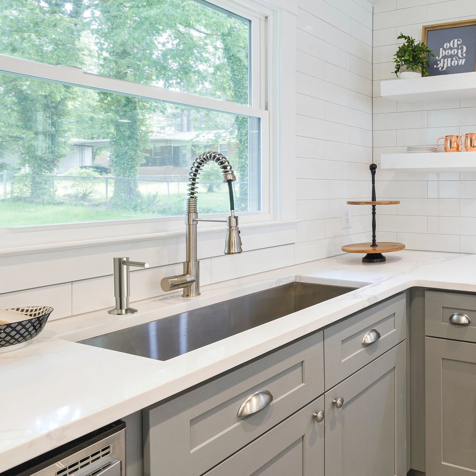 SAMODRA Brass Soap Dispenser Pump For Kitchen &amp; Bath