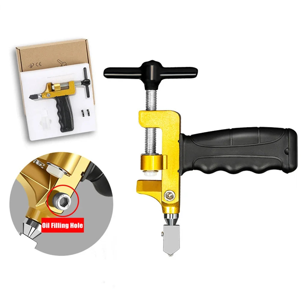 Multi-purpose Cutting Tool Set for Glass and Ceramic Tiles