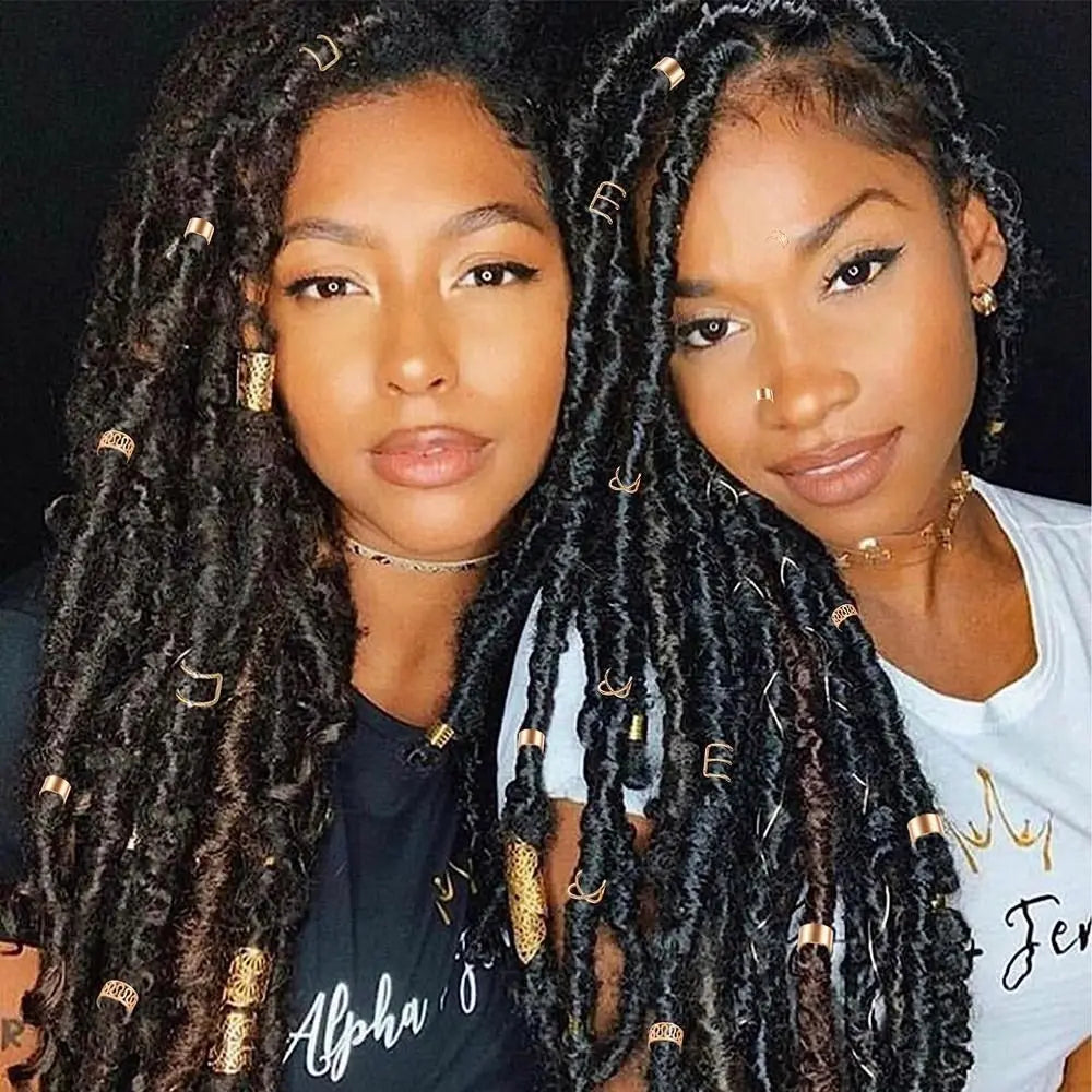 12-Piece Crystal Hair Clip - Non-Piercing Hair Jewelry