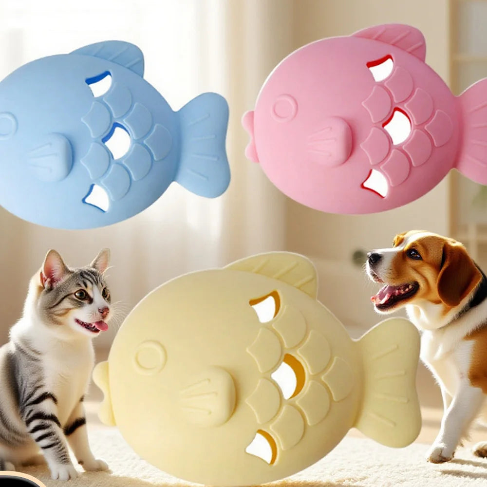 Pet Puzzle Feeder Toy for Dogs &amp; Cats, Interactive Slow Feeder Leakage Toy, Mental Stimulation Chew Toy, Pet Interactive Gadget