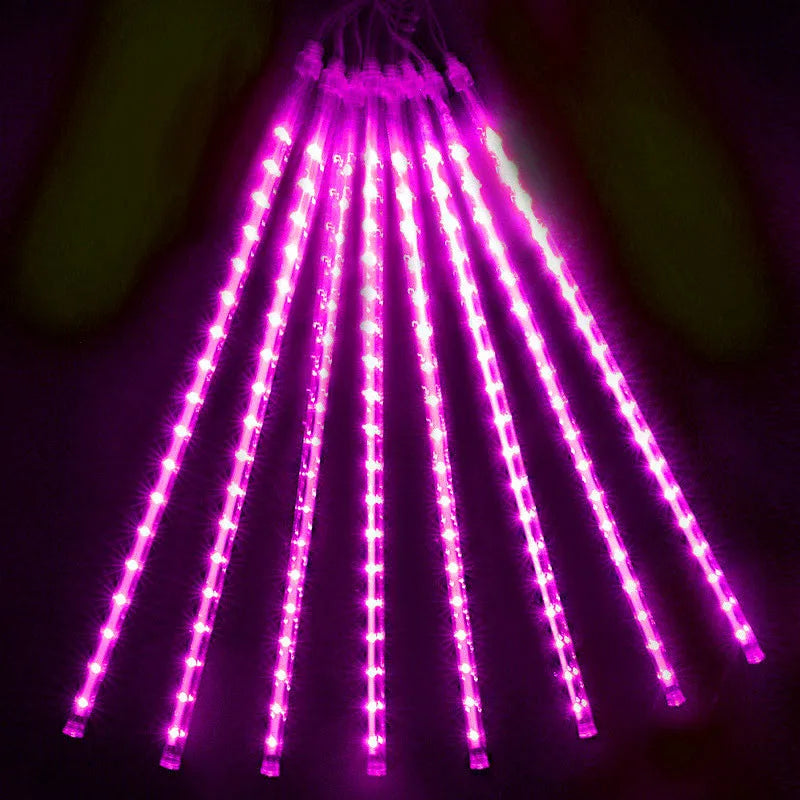 Đèn LED Mưa Sao Trang Trí Ngoài Trời Sự Kiện