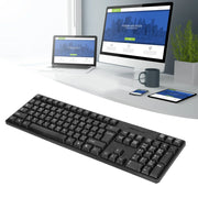 Durable USB mechanical keyboard, smooth typing, bilingual Arabic-English