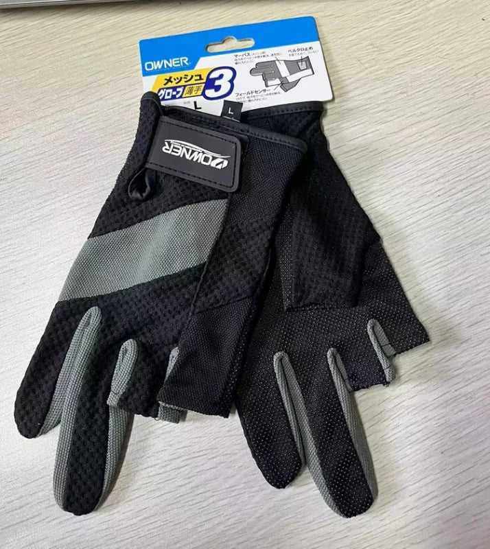 3-Finger Anti-Slip Cutting Gloves for Men and Women