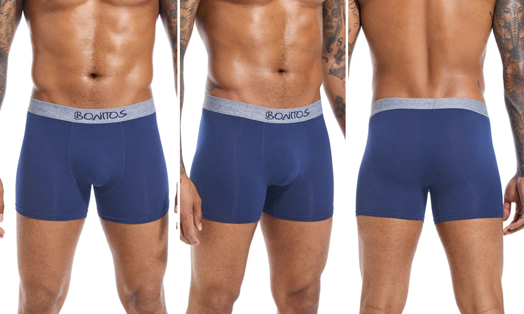 Set of 4 Cotton Men's Underwear - Comfortable &amp; Sexy