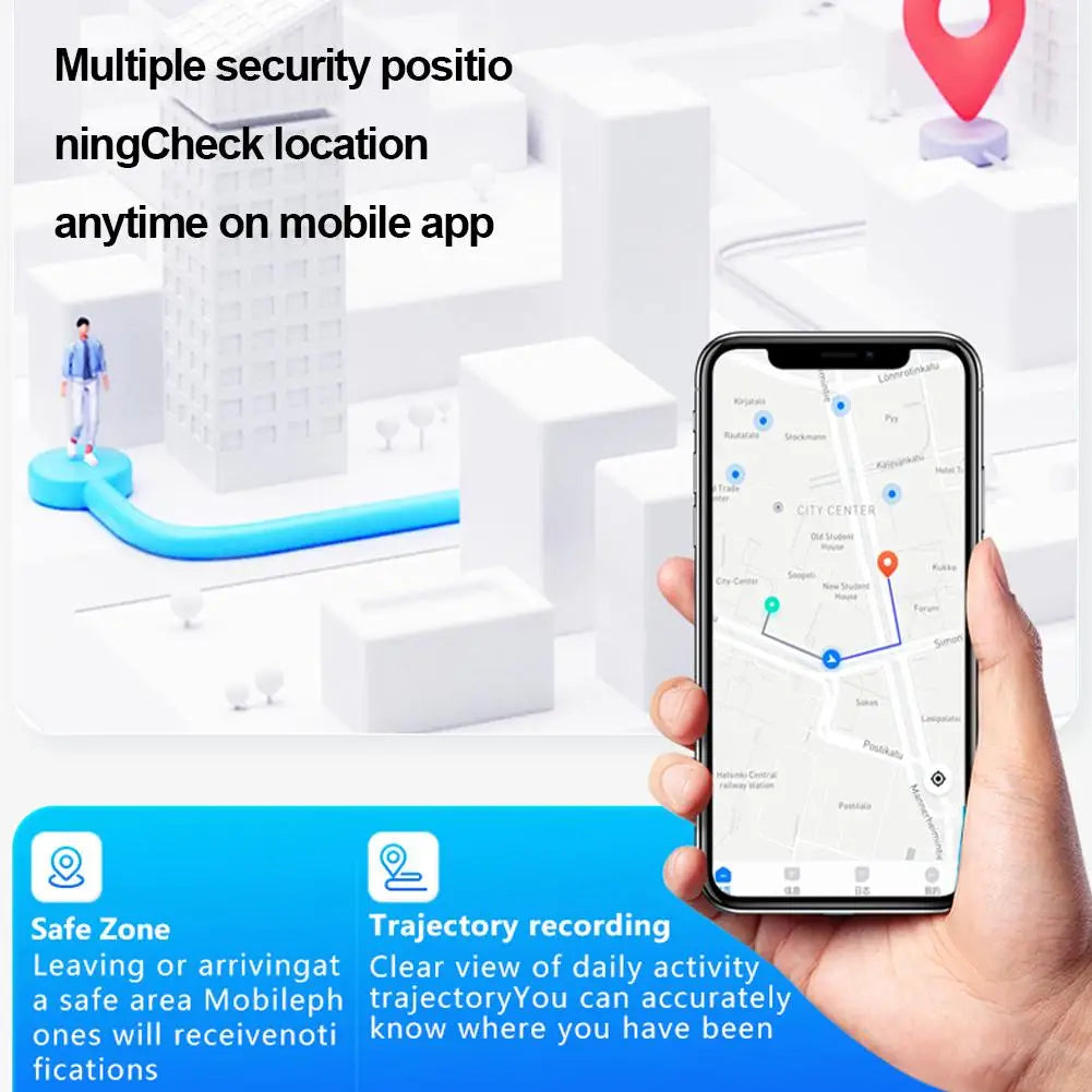 Đồng Hồ Thông Minh Người Cao Tuổi SOS GPS Chống Nước