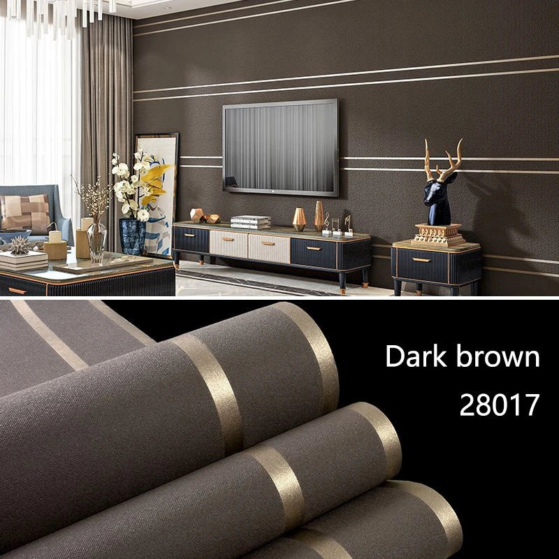 Modern Geometric Nordic Velvet Wallpaper