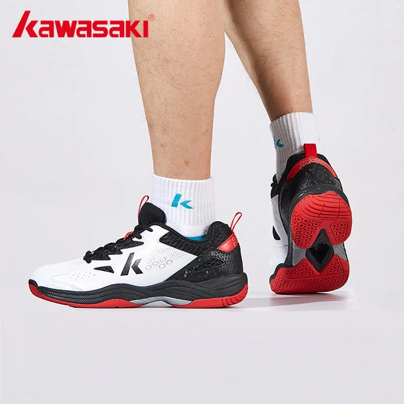 Kawasaki A3307 Men's Badminton Shoes, Anti-Sprain, Breathable
