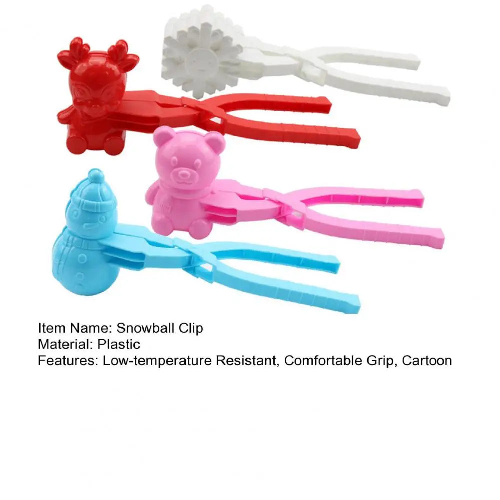 Sand and Snow Ball Shaping Clip Set for Creative Kids