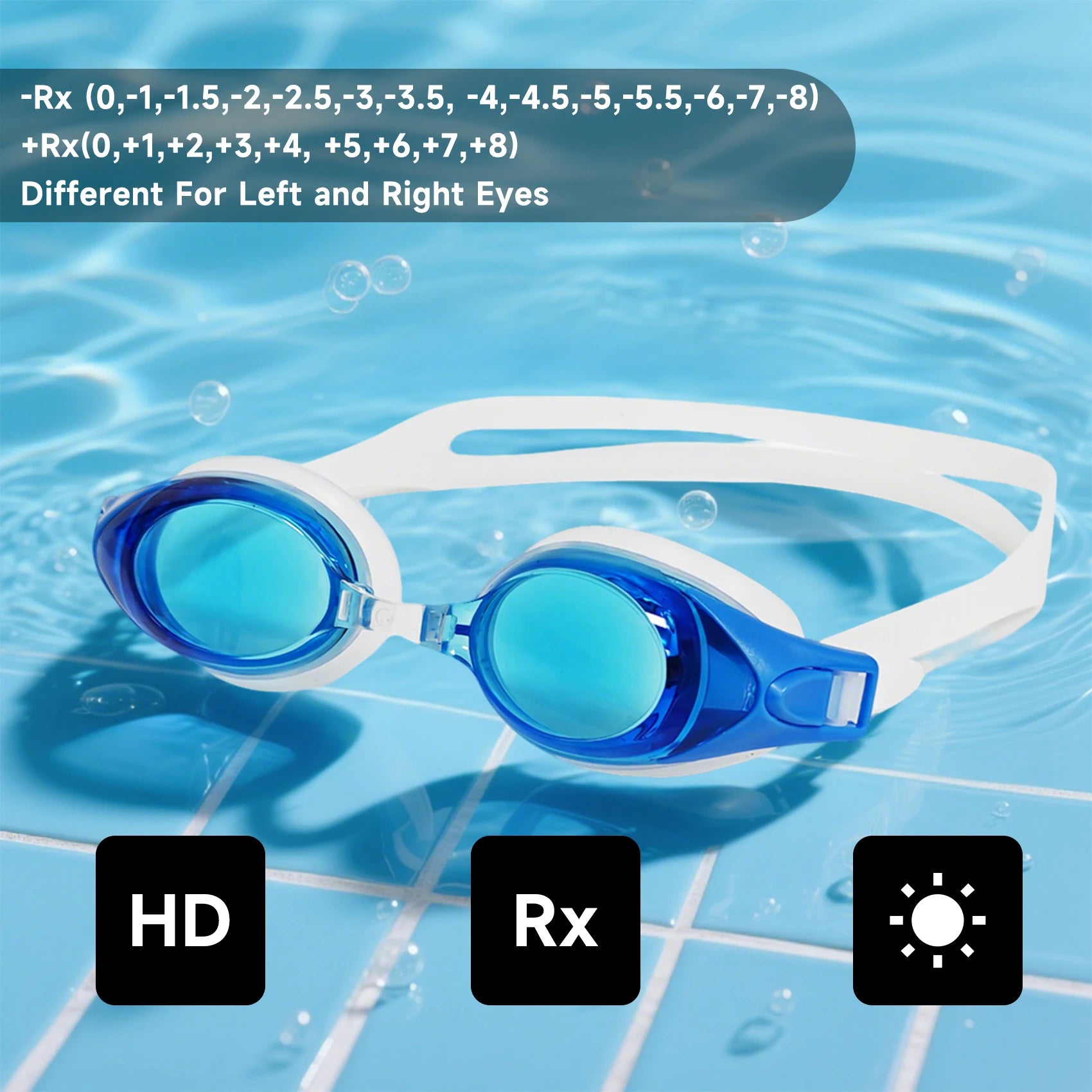 Kính Bơi Điều Chỉnh Độ Cận Viễn - Phù Hợp Mọi Lứa Tuổi
