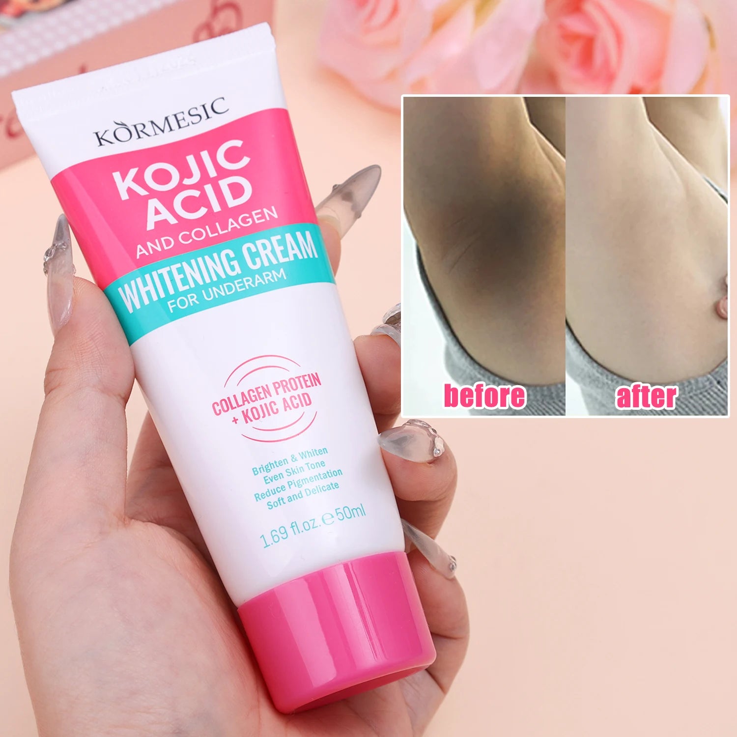 Whitening Moisturizing Cream for Intimate Areas &amp; Body for Women