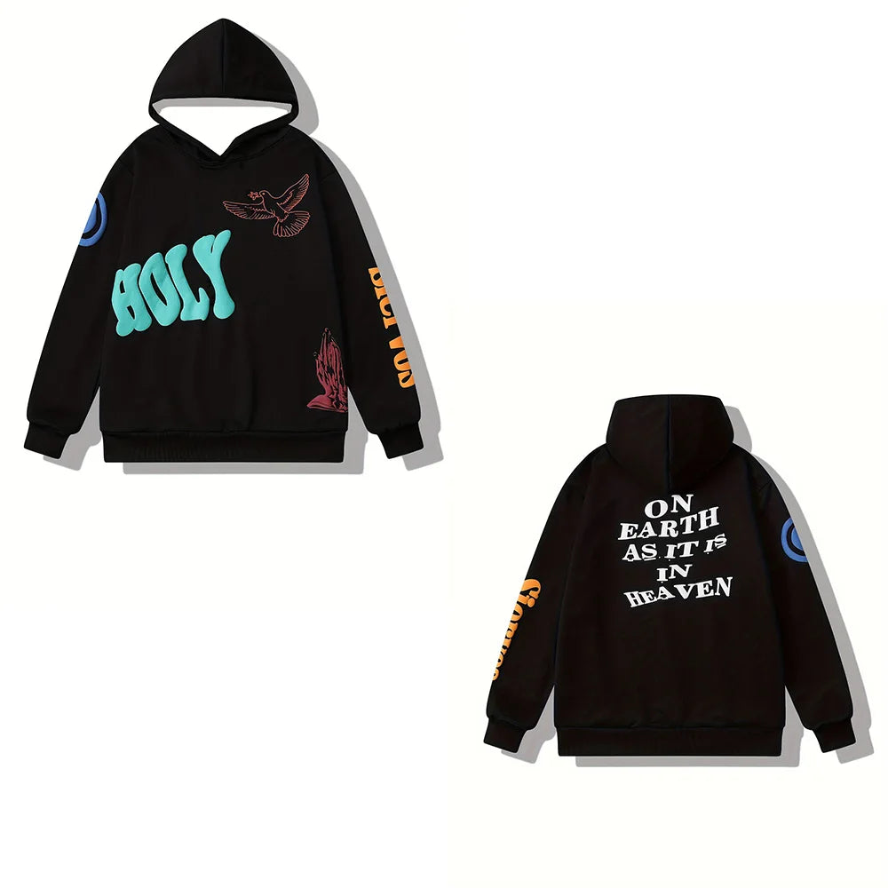 Unisex Graphic Hoodie - Stylish Fall Winter Style