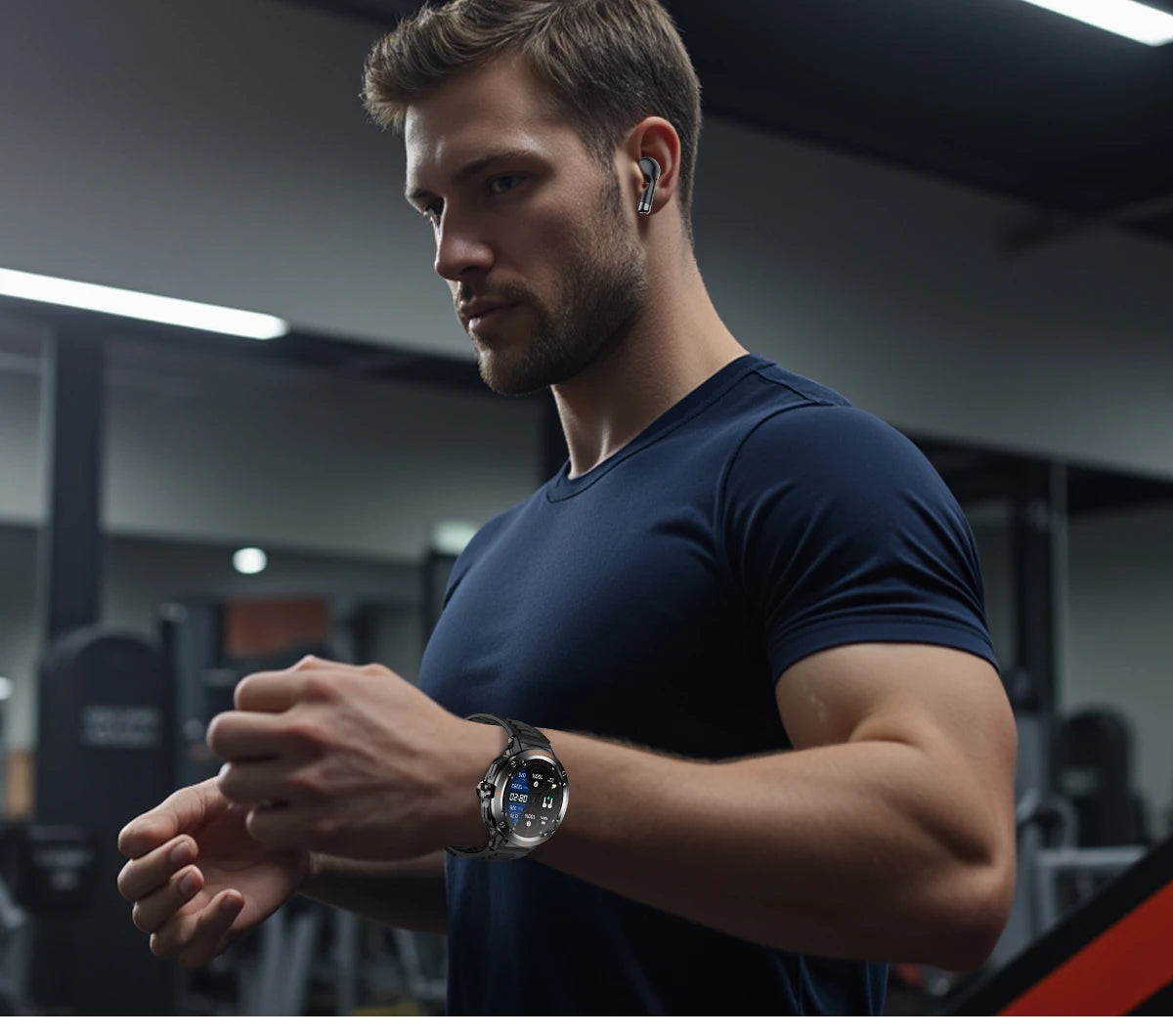 Đồng Hồ Thông Minh 2in1 Tai Nghe, Định Vị, Gọi Bluetooth