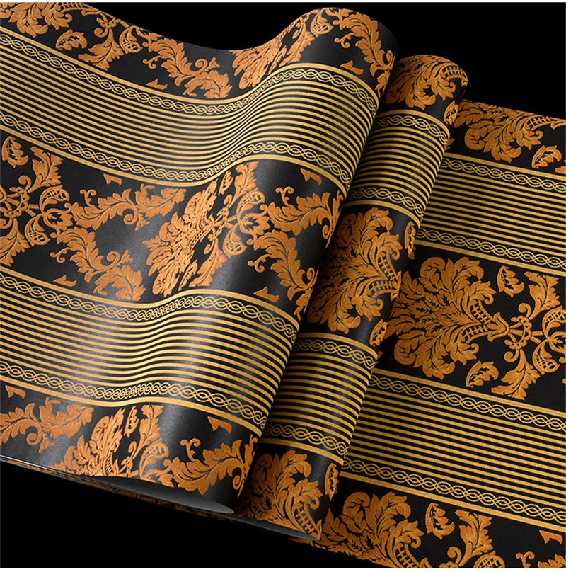 European 3D Wallpaper for Luxury Bedroom &amp; Living Room