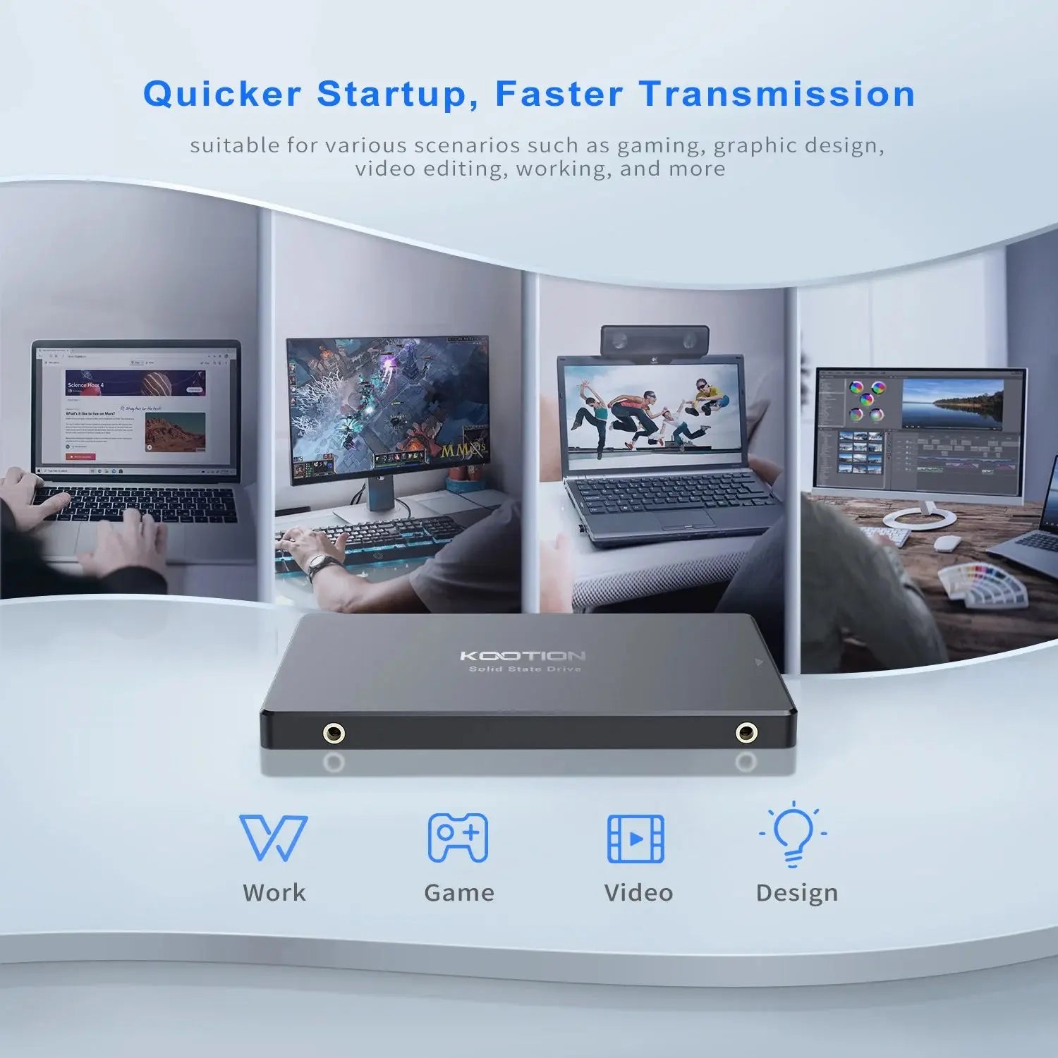 KOOTION Internal SSD Hard Drive - Various Capacity