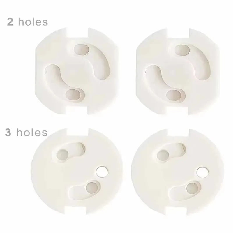 5pcs Kids Sockets Cover Plugs Baby Safety Electric Socket Outlet Plug Protection Children Security Safe Lock Cover