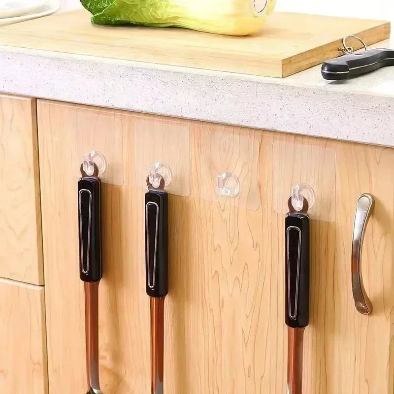 Móc Dán Trong Suốt Đa Năng Nhà Bếp & Phòng Tắm - Daisan Mart