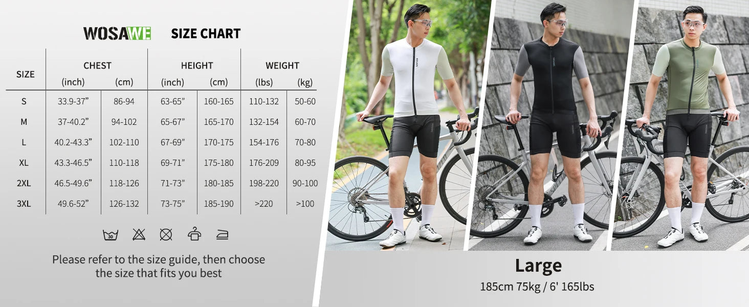 Áo Xe Đạp WOSAWE MTB Pro Team Thoáng Khí Mùa Hè - Daisan Mart