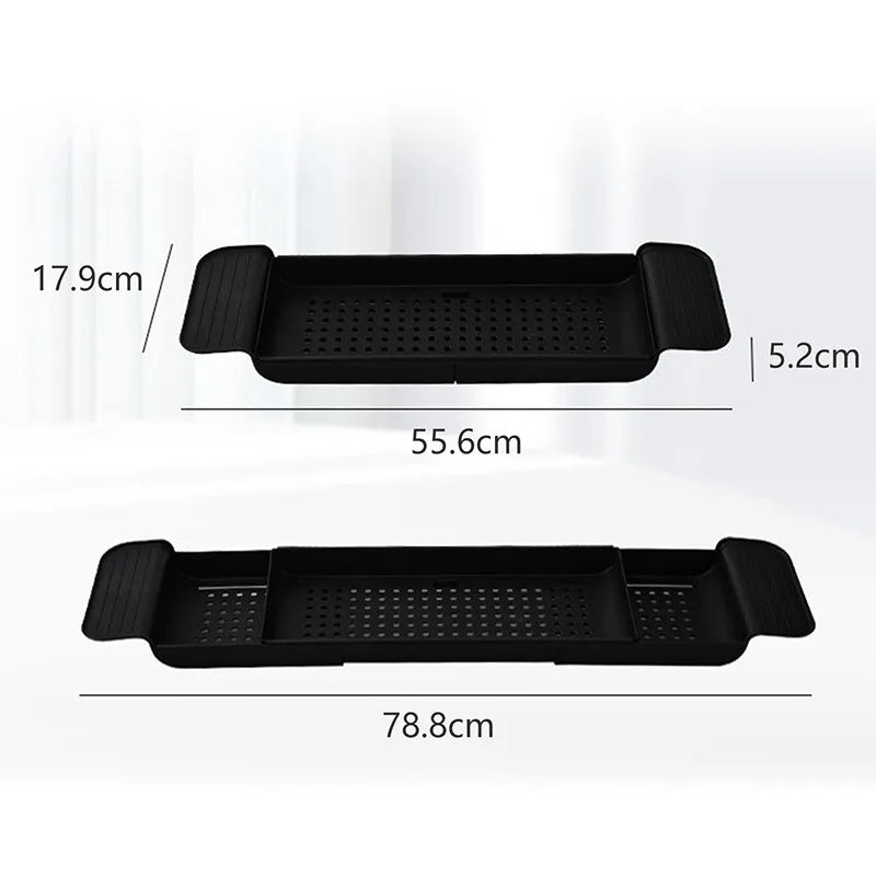 Kệ Đa Năng Bồn Tắm: Giá Xếp Gọn & Khay Lưu Trữ