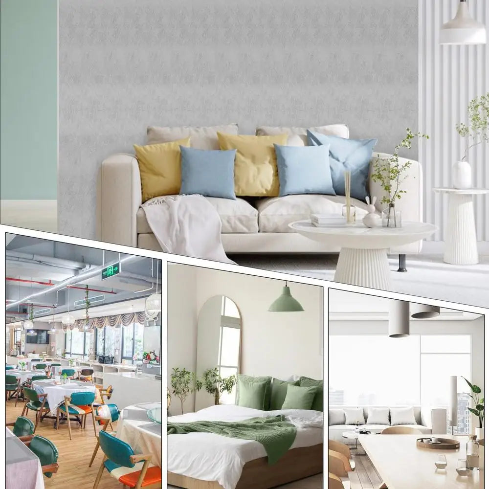 Waterproof Cement Pattern Wallpaper 920x53cm