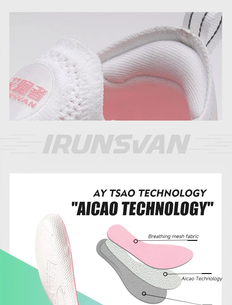 IRUNSVAN Anti-Slip Carbon Running Shoes For Men