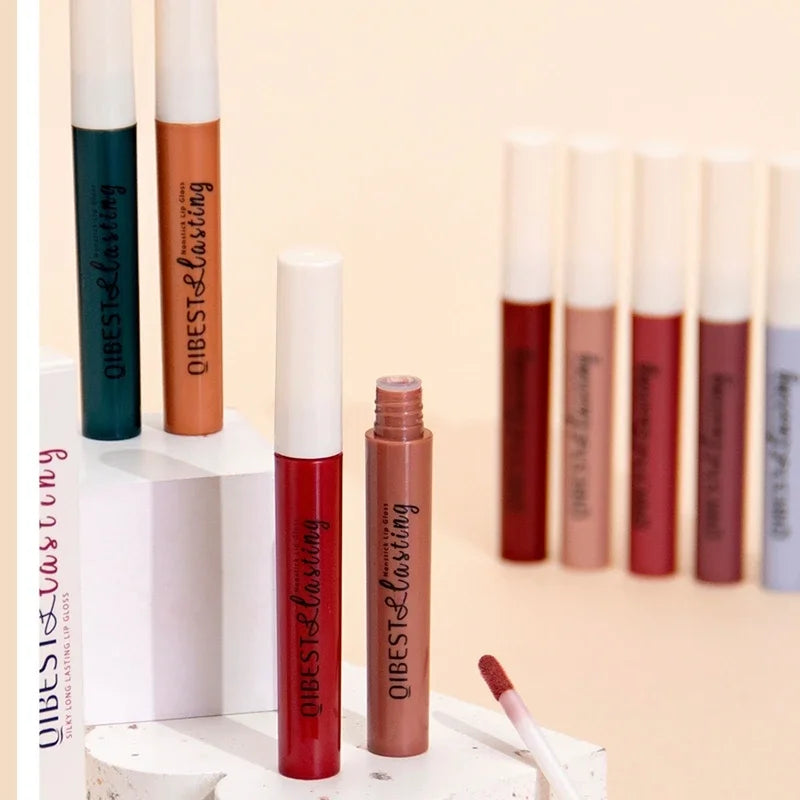 Long-lasting Matte Lipstick 24 Colors - Attractive &amp; Waterproof