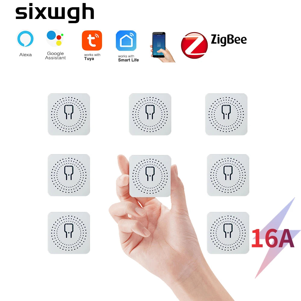 SIXWGH Zigbee Smart Switch Smart Home Automation 