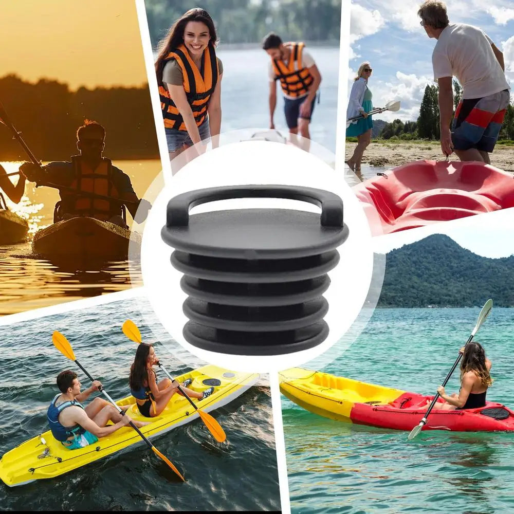 2pcs Kayak Canoe Boat Parts Scupper Stopper Bung Drain Holes Plugs Accessories Kayak Marine Boat Rafting Dinghy Canoe Raft