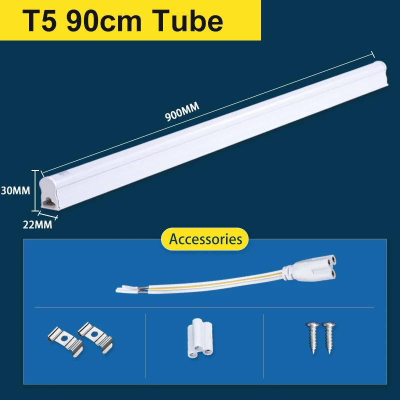Đèn Tuýp LED T5 T8 90/120cm Lắp Tủ Bếp Văn Phòng Nhà