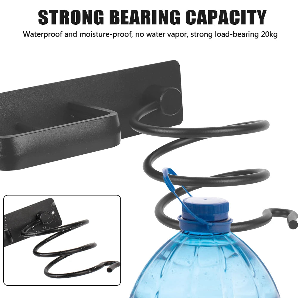 Wall Mounted Hair Dryer &amp; Hair Straightener Holder