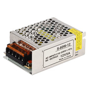 AC/DC 12V 5A Power Adapter For Multi-Purpose LED Lights