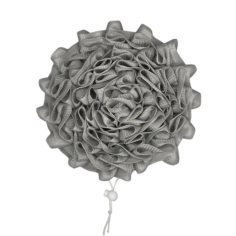 2 in 1 Bath Sponge with Soft Exfoliating Pouch