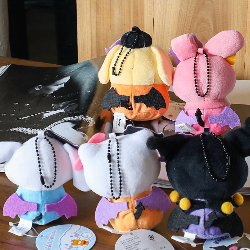 Móc Khóa Búp Bê Sanrio Halloween Cinnamoroll Kuromi Dễ Thương - Daisan Mart