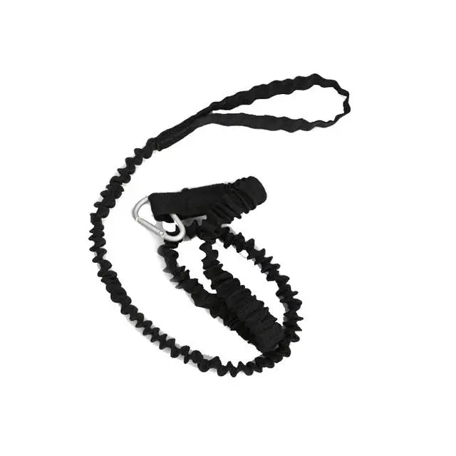 Tie Rope With Safety Hook Kayak Paddle Leash Adjustable Elastic For Kayak Paddles Canoe Oars Fishing Rods Rowing Boat Accessory
