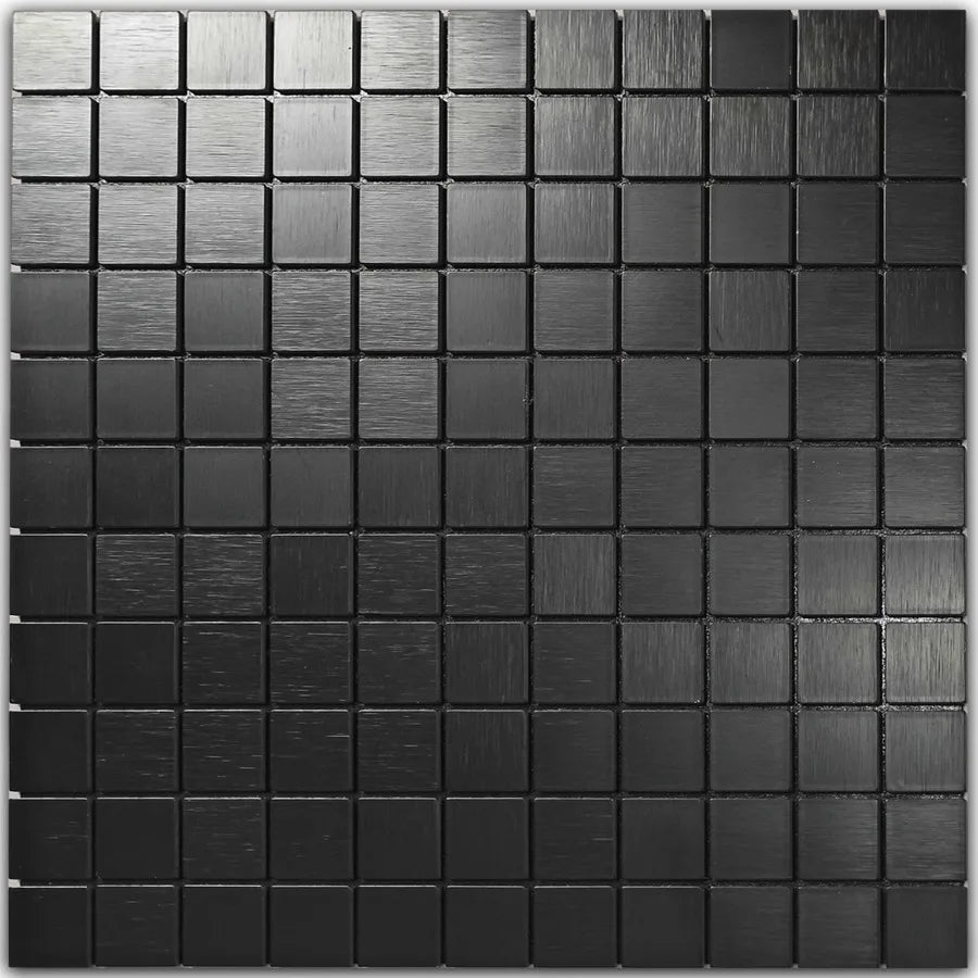 3d Metal Mosaic Wall Panel Kitchen Backsplash Tiles Peel and Stick SoundProof Wallpaper Background Wall Stickers for Bathroom
